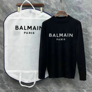 Balmain Branded Long Sleeve Pullover
