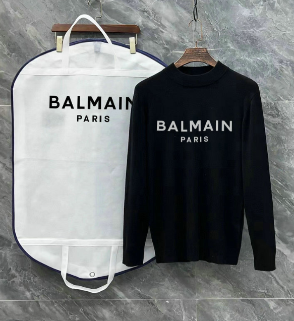 Balmain Branded Long Sleeve Pullover