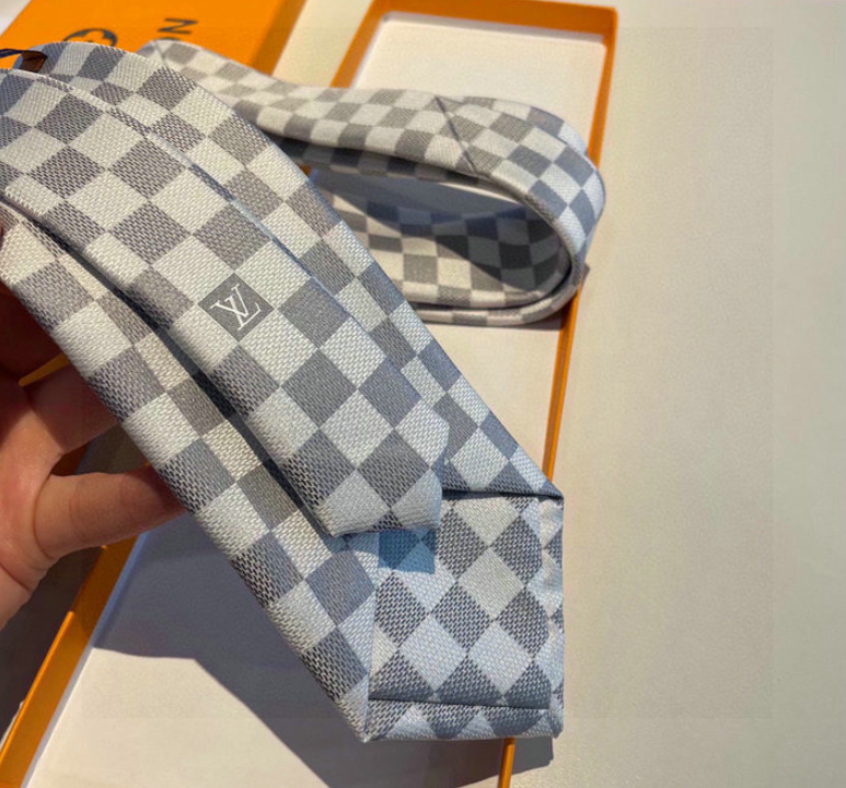 LV Damier Tie - Image 6