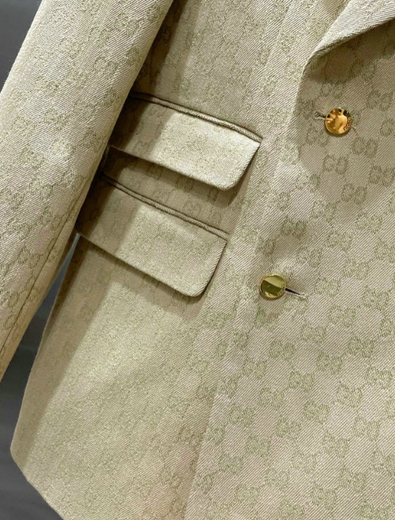 Gucci Suit Blue/Beige - Image 6